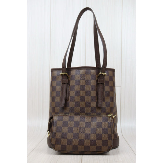 Very Good ( Rank A)|LV Damier Male Handbag With Pouch|25032004