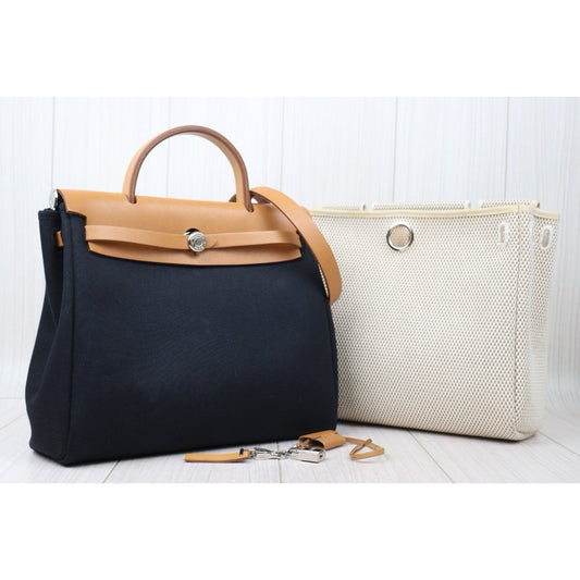 Rank A | HERMES Herbag PM □H Shoulder Bag |24052101