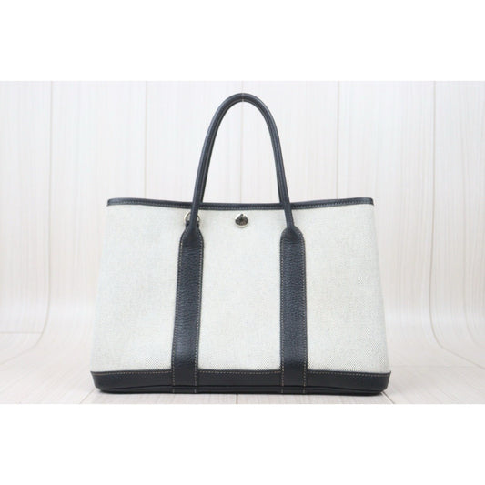 Very Good ( Rank A)| HERMES Garden Party TPM Handbag □J Stamp Made In 2006 Year|24072406