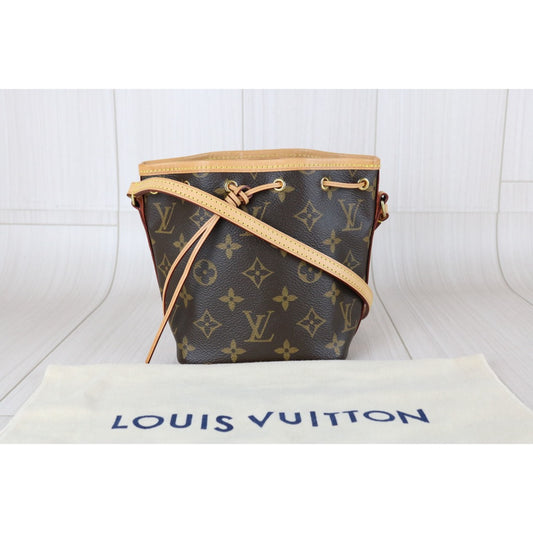 Very Good ( Rank A)| LV Monogram Nano Noe Shoulder Bag |X25091403