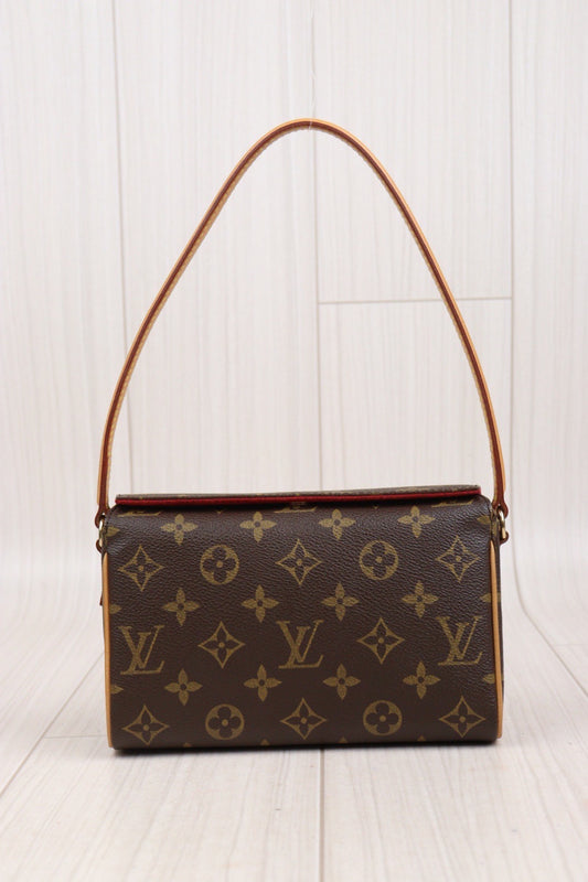 Rank A | LV Monogram Recital Handbag |23110714