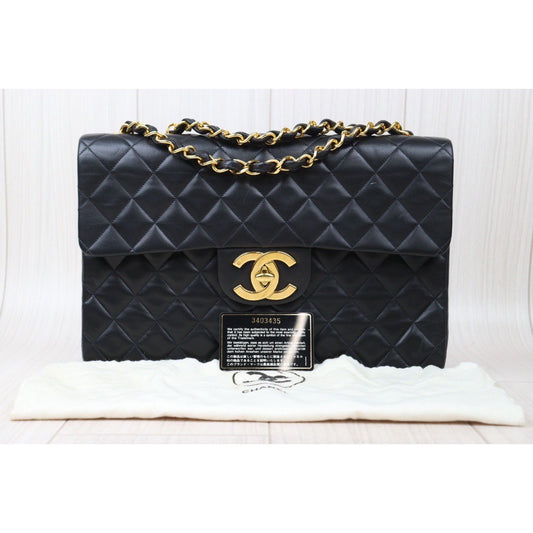 Rank A | CHANEL Matrasse 34 Chain Shoulder Bag Made in 1994-1996 Year|P24051330