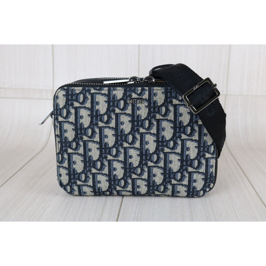 Very Good ( Rank A) | Dior Trotter Safari Oblique Shoulder Bag|S25110305