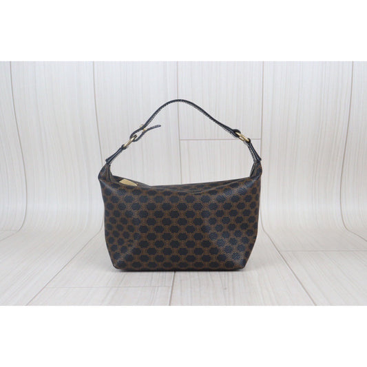 Rank A | CELINE Macadam Handbag |23090608