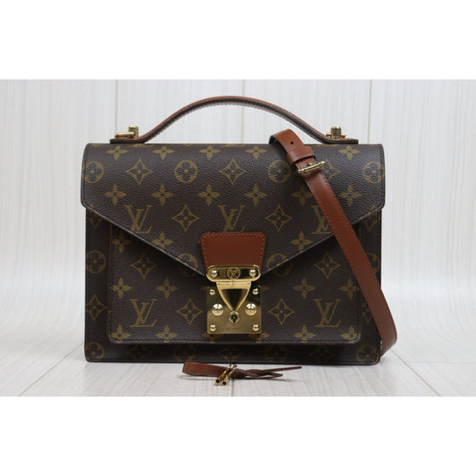 Very Good ( Rank A) | LV Monogram Monceau26 Shoulder Bag |26022005