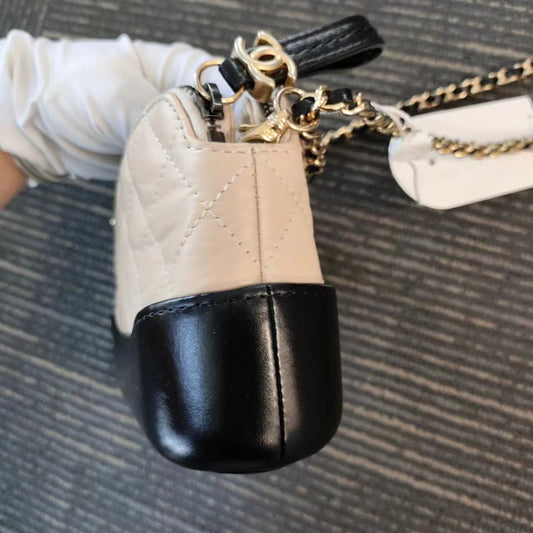 Rank A|Chanel Mini Gabrielle Aged Calfskin Shoulder Bag |S24060301