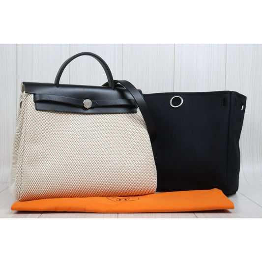 Very Good ( Rank A)| HERMES Herbag PM Shoulder Bag □G Stamp Made In 2003Year|26020603