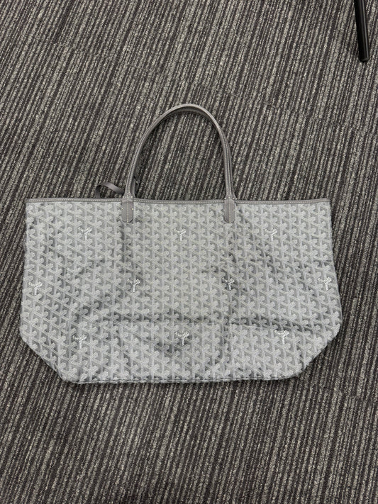 Second installment 2/3|Good ( Rank AB)| Goyard Saint-Louis GM Tote Bag Grey|S24111213