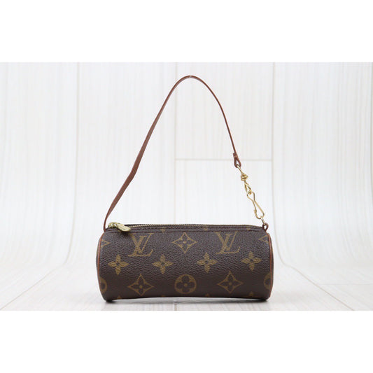 Rank A|LV Monogram Papillon Included Pouch|V24050616