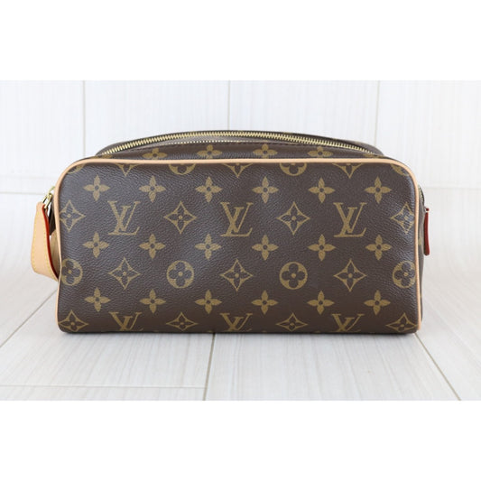 Very Good ( Rank A)|LV Monogram Dopp kit Handbag IC Chips Model |X25071508