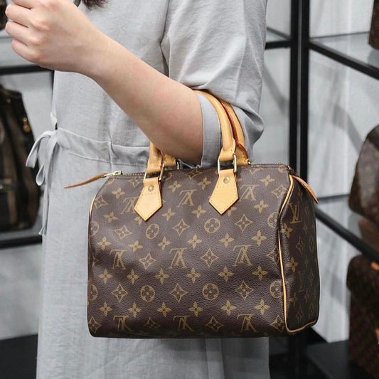 Rank A| LV Monogram Speedy 25 Hand Bag |24011205