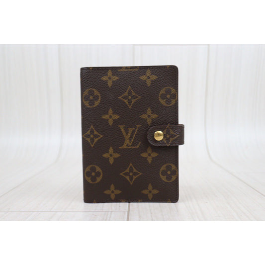 Rank A | LV Monogram Agenda PM Notebook Cover |24011218