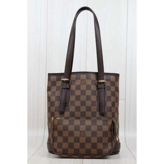 Very Good ( Rank A)|LV Damier Male Handbag With Pouch|25042407