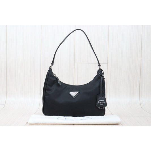 Very Good ( Rank A) | PRADA HOBO HandBag Current Model|W24120606