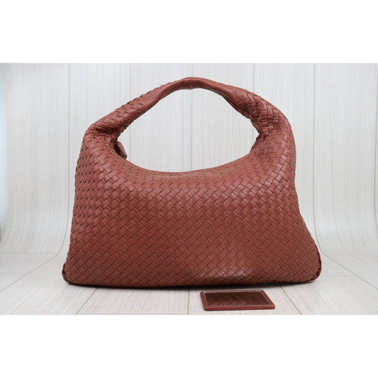 Good ( Rank AB)| Bottega Veneta Lamb Skin Braid Shoulder Bag|V25021305