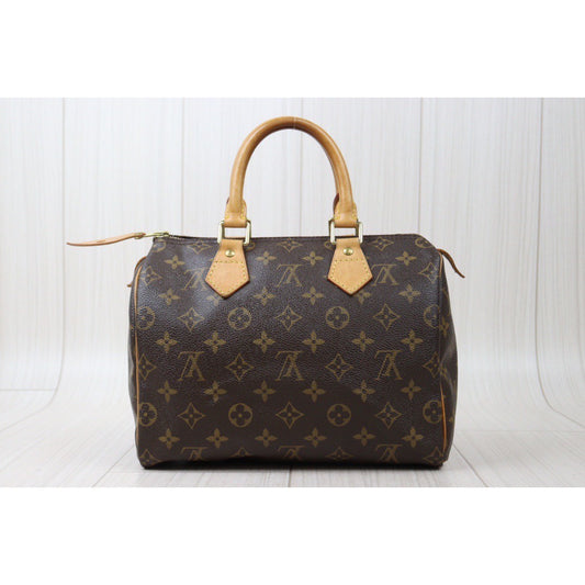 Rank AB| LV Monogram Speedy 25 Hand Bag |24050913