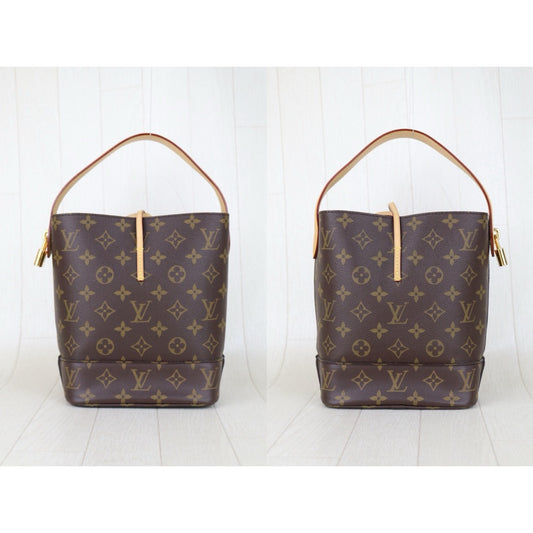 Include Entrupy Certificate of Authenticity|Very Good ( Rank A)| Louis Vuitton Monogram Idole NN14 PM w/Pouch Bucket Bag Limited edition|H25112806