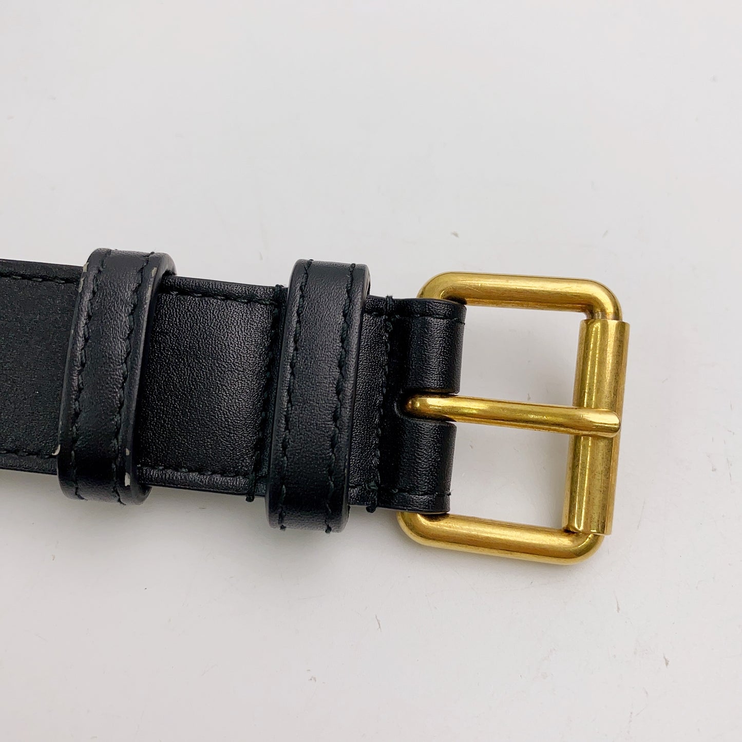 Rank A | GUCCI GG Marmont Waist Bag Body BagBlack |230149