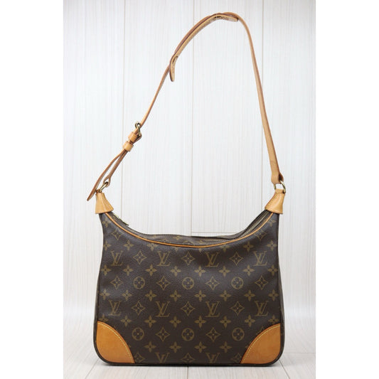 Good ( Rank AB)|LV Monogram Boulogne 30 Shoulder Bag |24111215