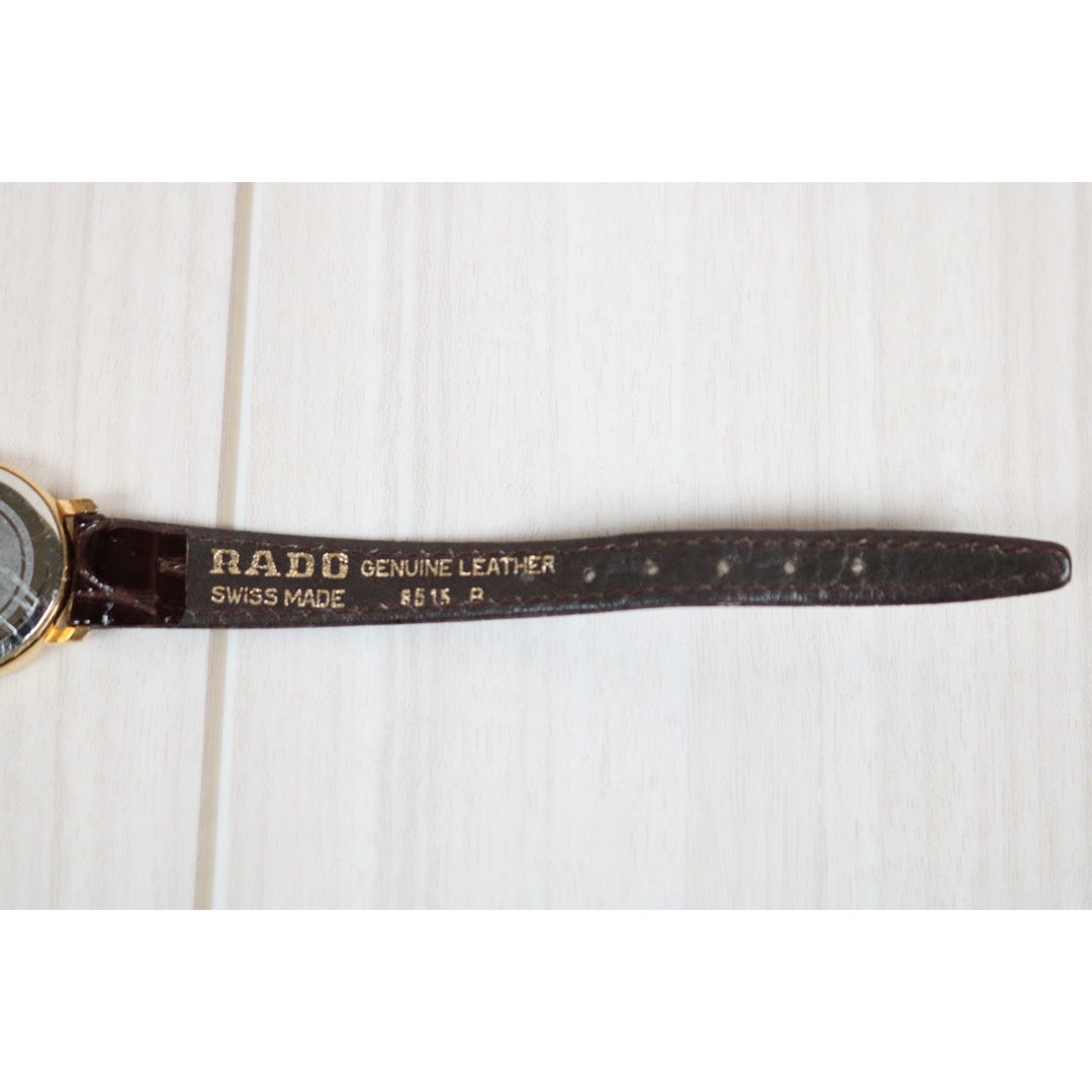 Good ( Rank AB)| RADO 18k Gold Plated Quartz Watch |S24051306