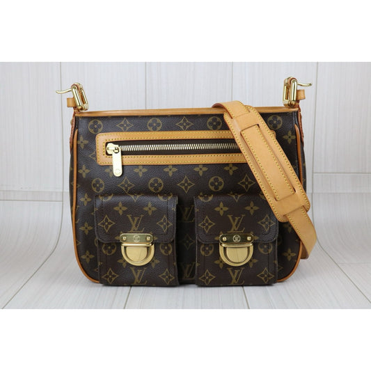 Good ( Rank AB)| LV Monogram Hudson GM Shoulder Bag|S24102403