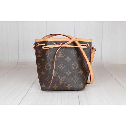Very Good ( Rank A)| LV Monogram Nano Noe Shoulder Bag |S24071502
