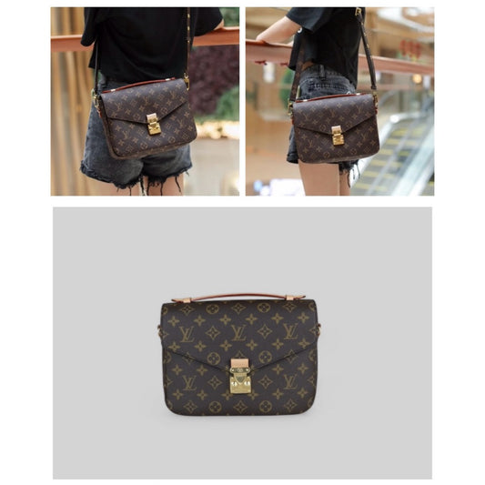 Excellent(Rank SA)|LV Monogram Pichette Metis ShoulderBag|Counter Price ¥401,500JPY|X25021806