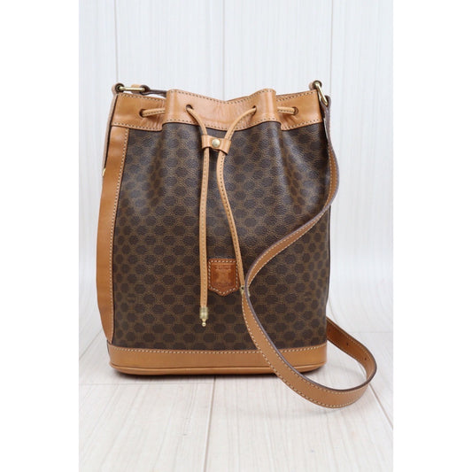 Rank AB|Celine Macadam Shoulder Bag|V23110933