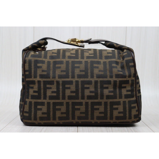 Rank A | FENDI Zucca Handbag GM|24041115