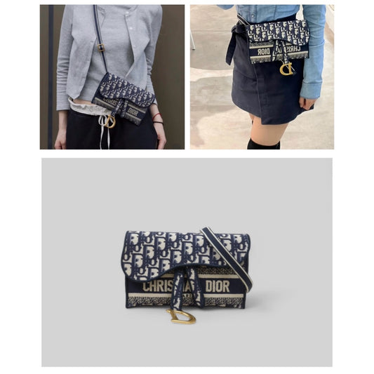 Very Good ( Rank A)|Dior Trotter Saddle Waist Bag |S25032604