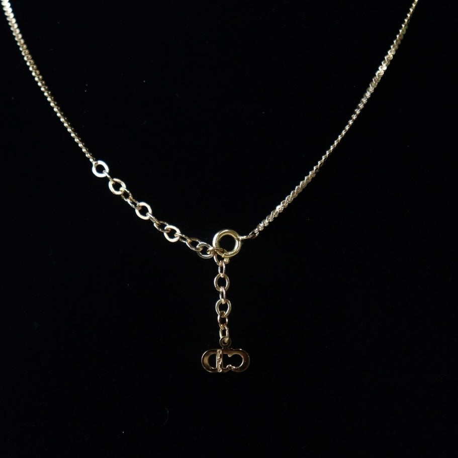 Rank SA | Dior CD Necklace Rhinestone|23082609