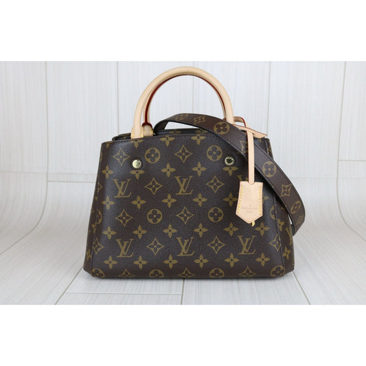 Very Good ( Rank A) |LV Monogram Montaigne BB Hand Bag Shoulder Bag|S24122602
