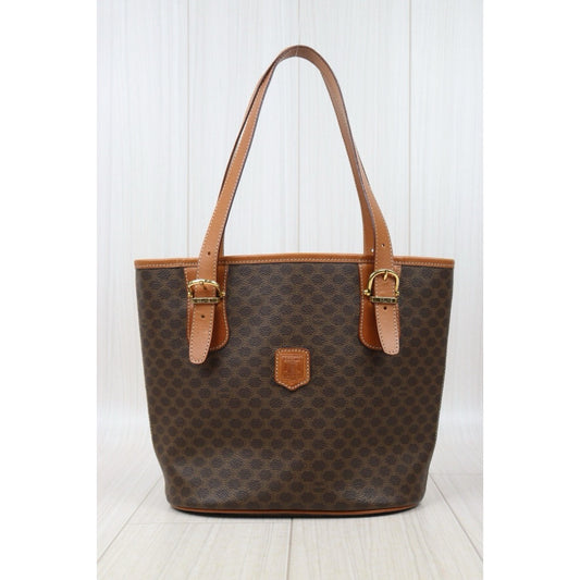 Very Good ( Rank A) |CELINE Macadam Tote Bag |24091927