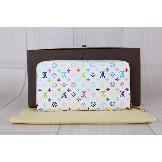 Excellent(Rank SA)| LV Multi Monogram Long Wallet White|X24121818