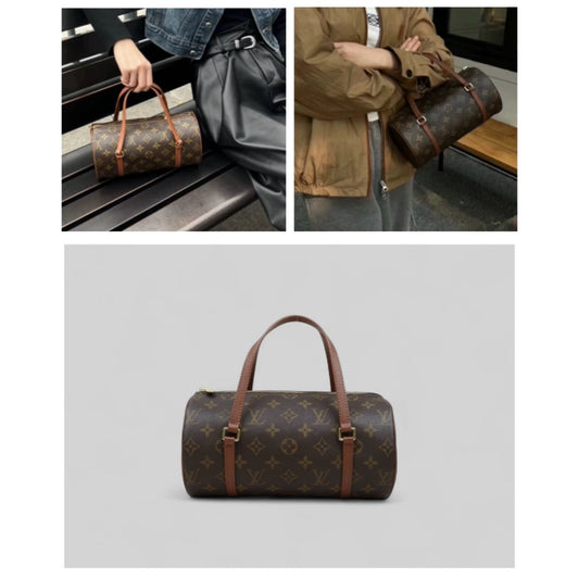 Very Good ( Rank A)| LV Monogram Papillon 26 Handbag |25041702