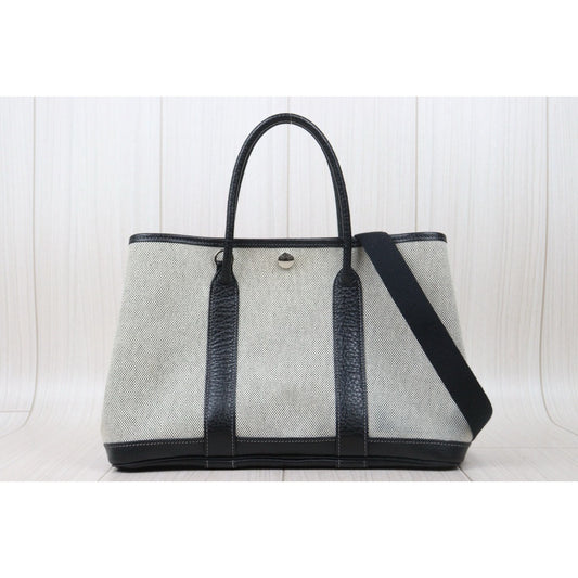 Very Good ( Rank A)| HERMES Garden Party TPM ◽︎H Stamp HandBag Made In 2004 Year|VT25030122