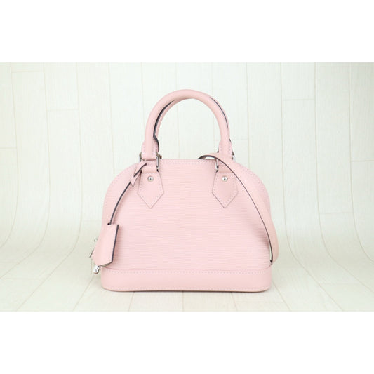 Very Good ( Rank A)|LV Epi Alma BB HandBag Shoulder Bag Pink|S25032511