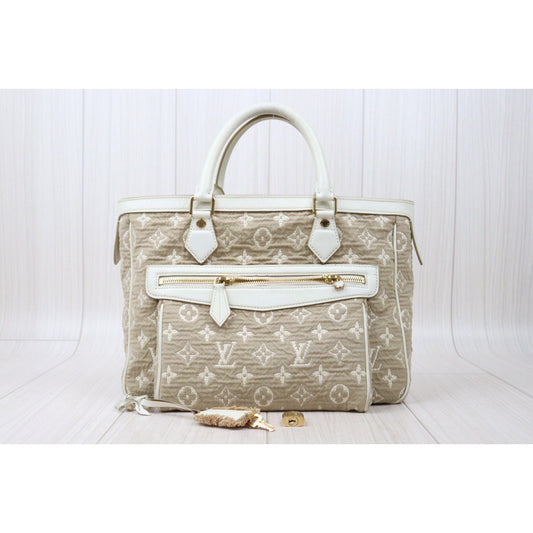 Good ( Rank AB) | LV Monogram Denim Hand Bag |P24051329