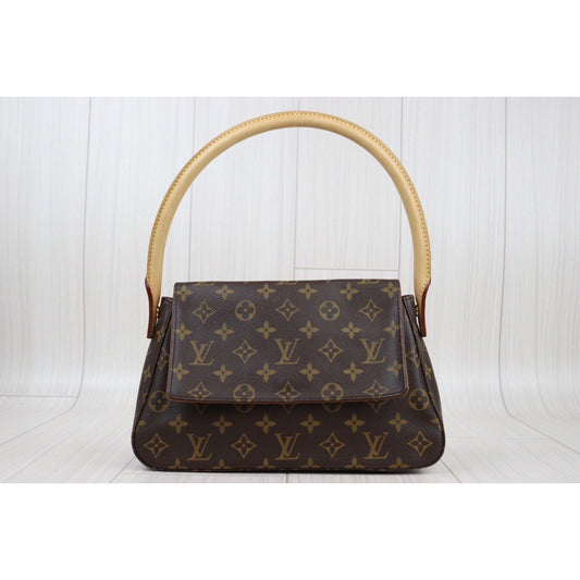 Rank A | LV Monogram Looping Mini Shoulder Bag |24021905