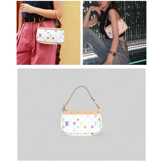 Very Good ( Rank A)| LV Monogram Multicolor Pochette Accessoires |H25052616
