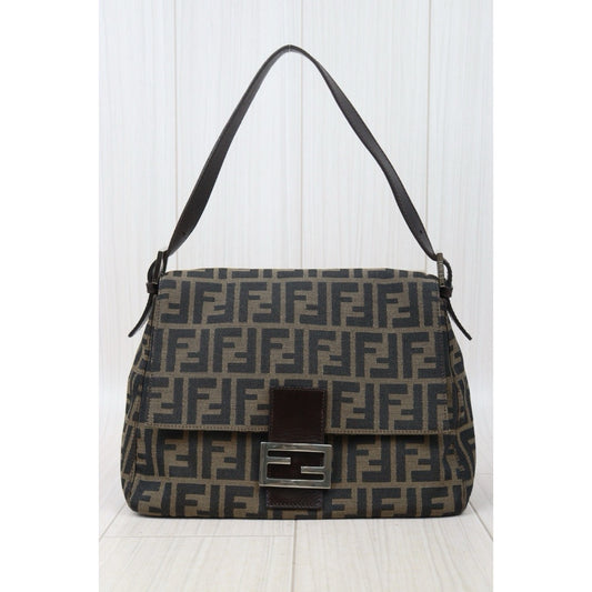 Very Good ( Rank A) | FENDI Zucca Mamma Baguette Shoulder Bag |24091208
