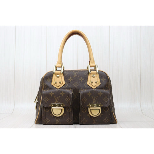 Good ( Rank AB)| LV Monogram Manhattan PM Hand Bag|S24112207