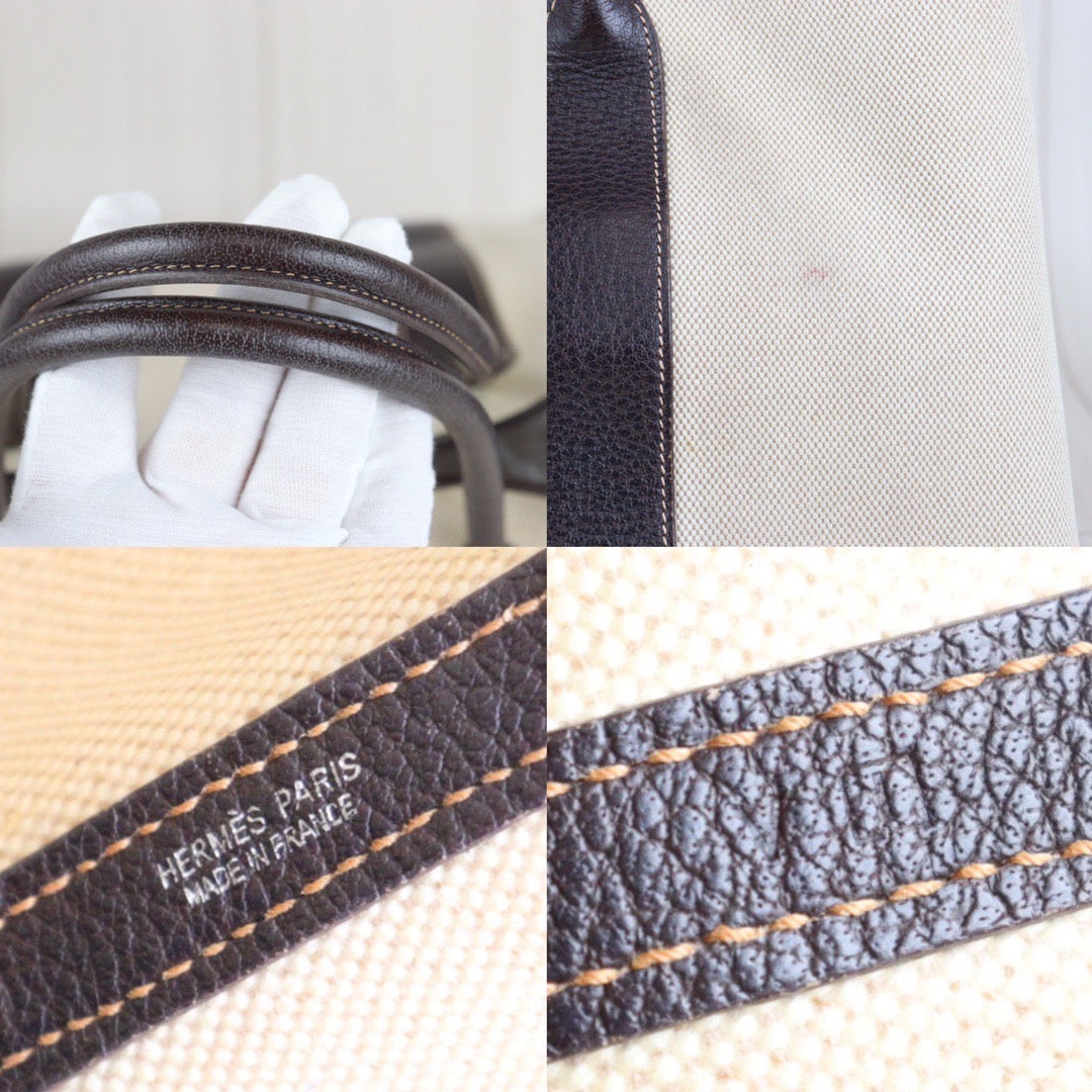 Rank AB | HERMES Garden Party MM ◽︎I Stamp HandBag |V23080612