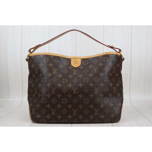 Rank AB |LV Monogram Delightful PM Shoulder Bag|23121414