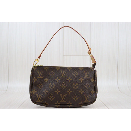 Rank A | LV Monogram Pochette Accessoires Vintage Model|24030717
