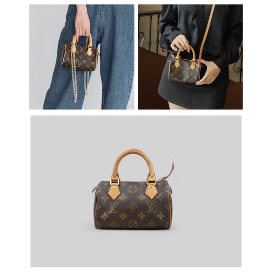Good ( Rank AB)| LV Monogram Mini Speedy Handbag |25040301