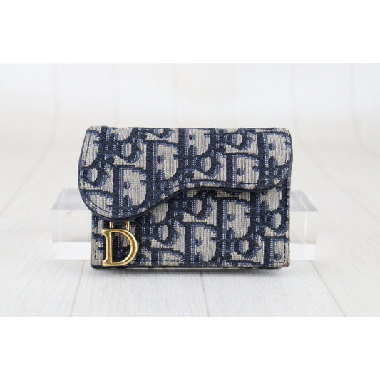 Good ( Rank AB)| Dior Trotter Trifold Card Holder |H25042211