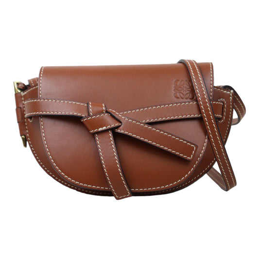 Rank A ｜ Loewe Gate mini Shoulder Bag Caramel｜P24051325
