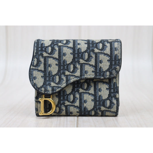 Good ( Rank AB)| Dior Trotter Trifold Wallet |25010908