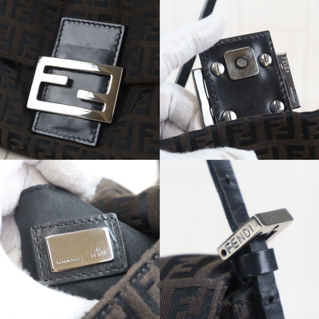 Rank A| FENDI Mamma Shoulder Bag |23091531